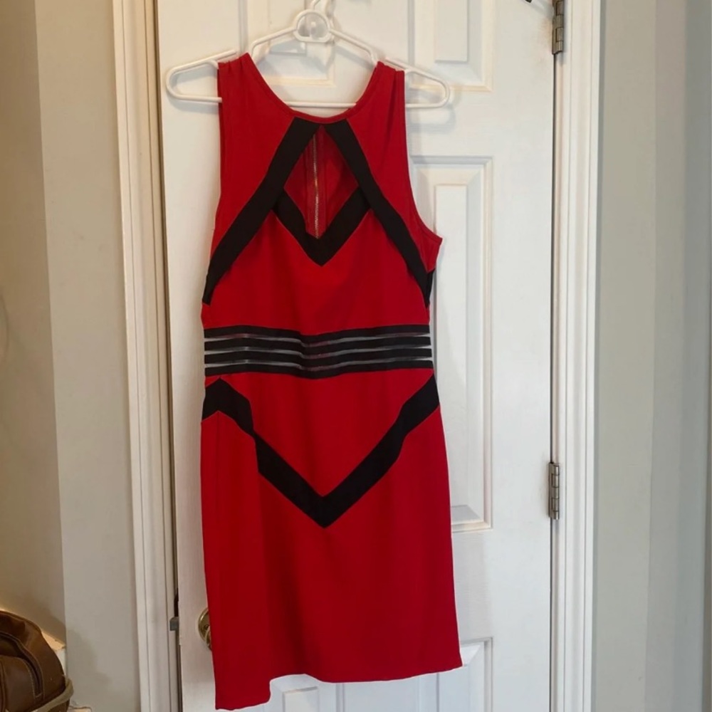 Red dress
